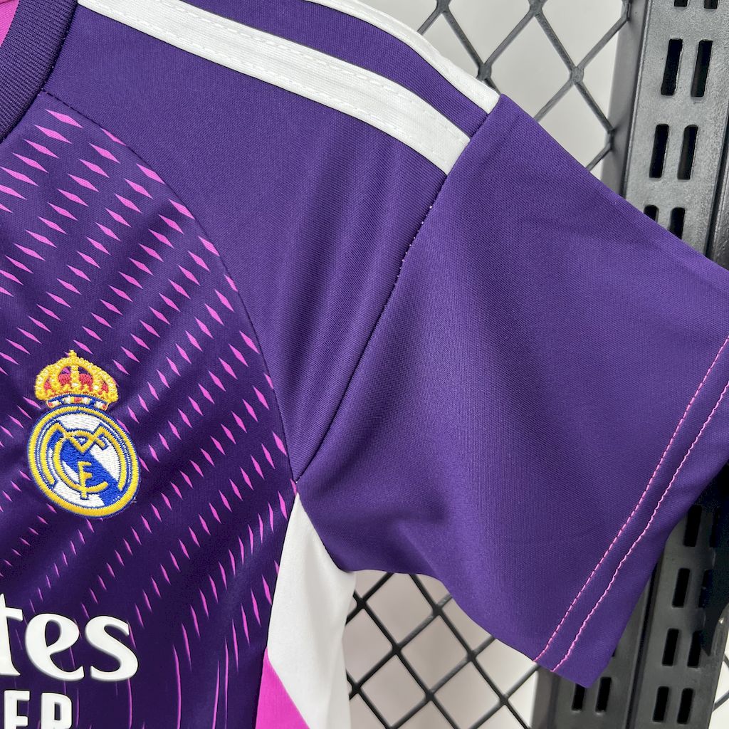 Real Madrid paarse keepers tenue kids