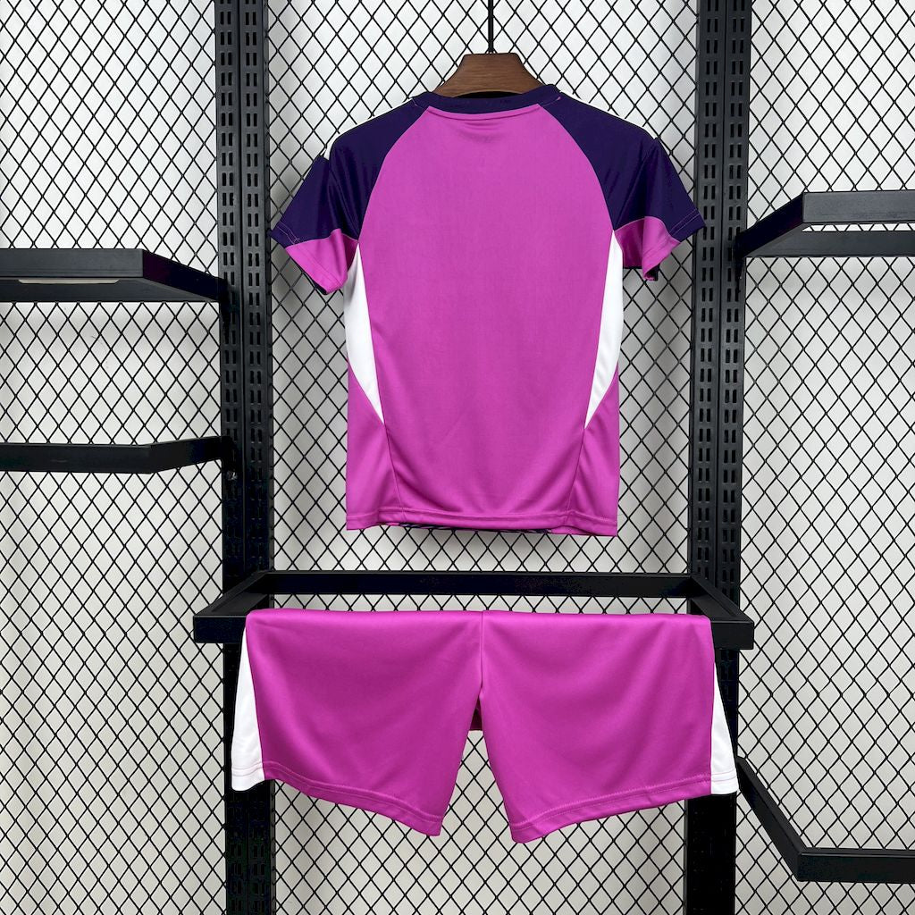 Real Madrid paarse keepers tenue kids