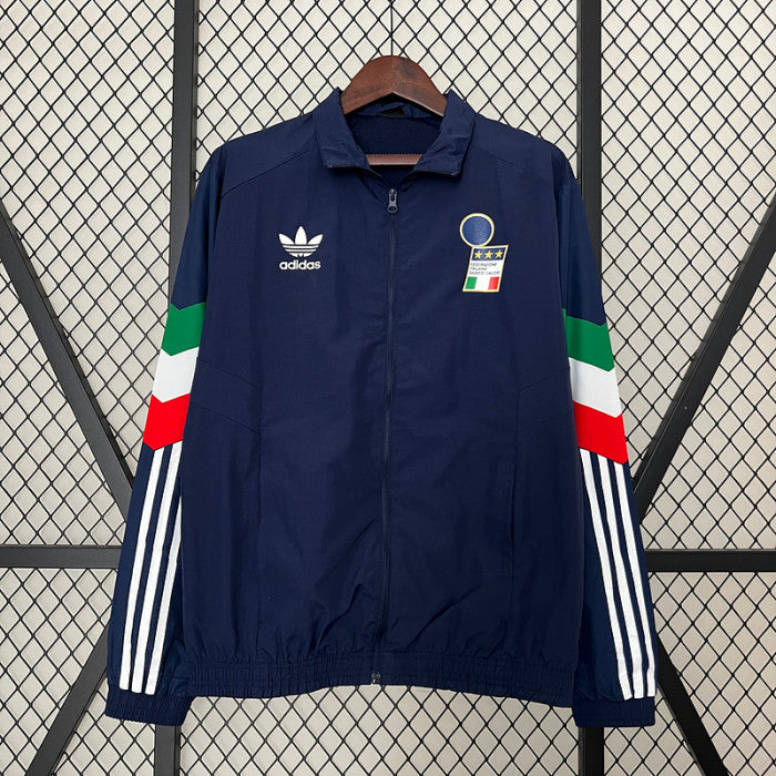 Italië donkerblauwe sport jas