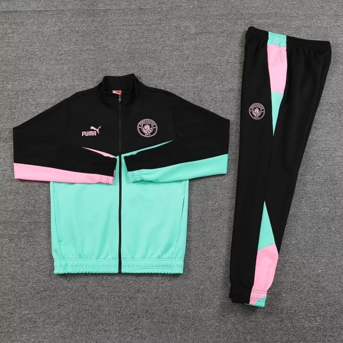 Manchester City trainingspak lichtgroen
