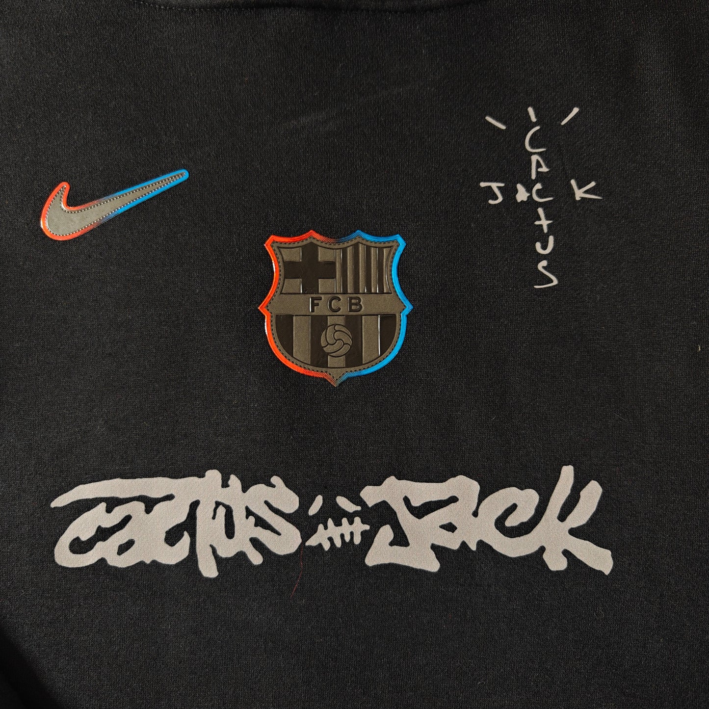 Barcelona x Cactus Jack hoodie