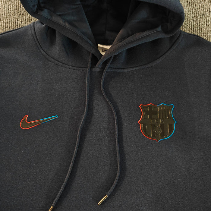 Fc Barcelona hoodie zwart
