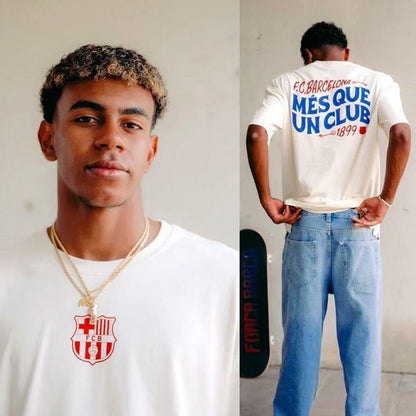Fc Barcelona “Mes Que Un Club” lifestyle shirt