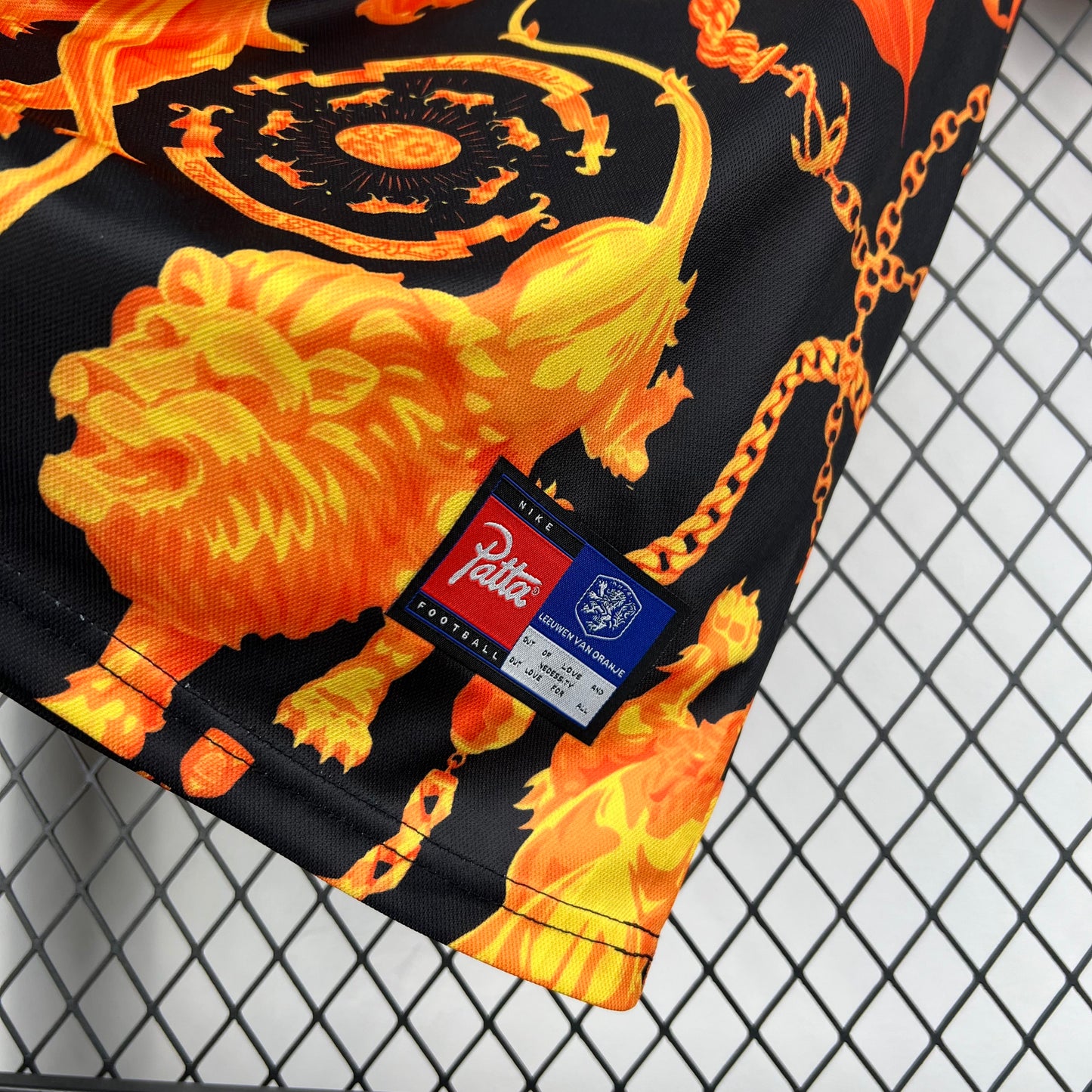 Nederlands elftal pre match voetbalshirt voor het aankomende WK