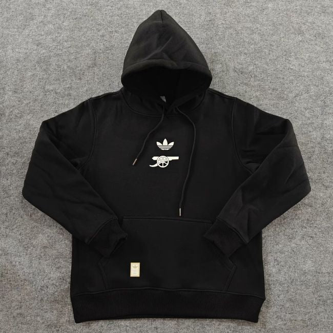 Arsenal black vintage hoodie