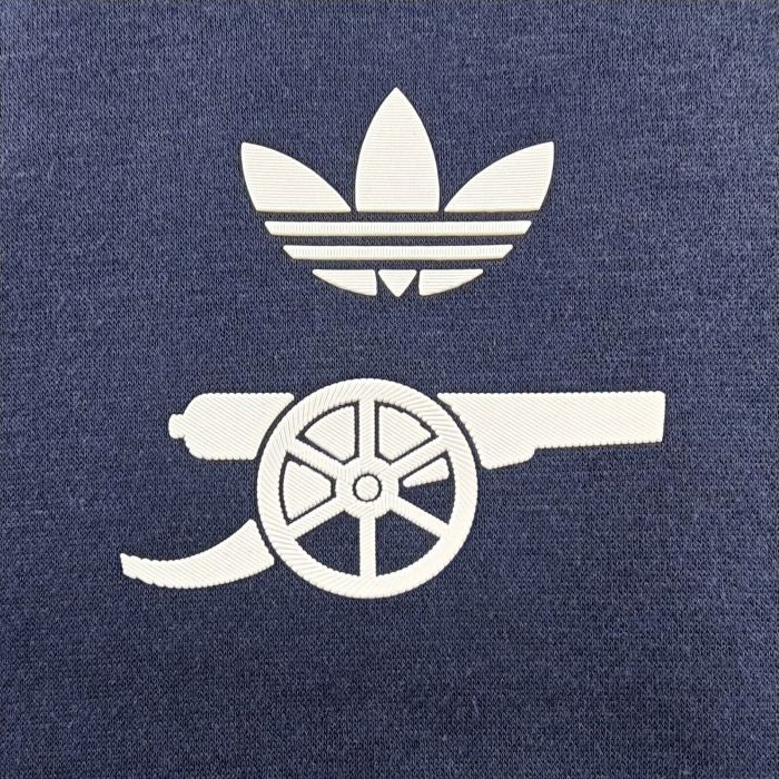 Arsenal black vintage hoodie