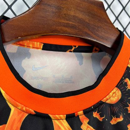 Nederlands elftal pre match voetbalshirt voor het aankomende WK