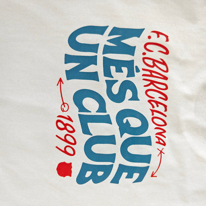 Fc Barcelona “Mes Que Un Club” lifestyle shirt